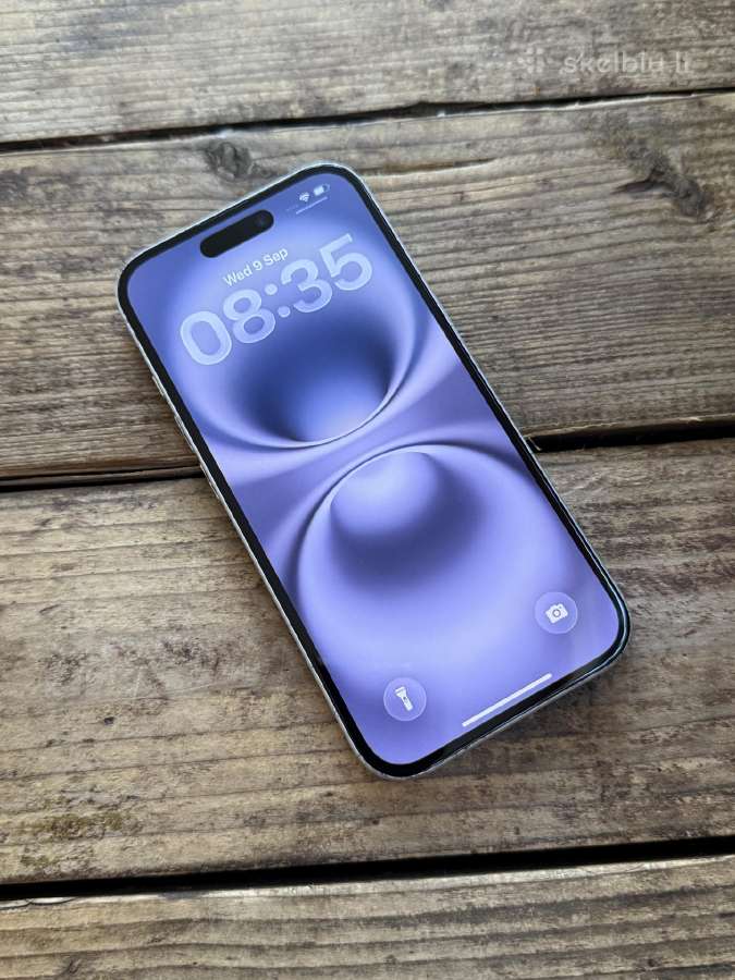 Apple iPhone 16 128gb White - nuotraukos Nr. 3