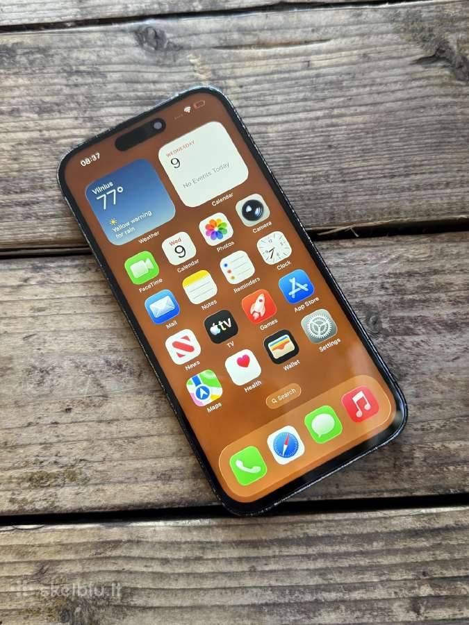 Apple iPhone 14 Pro 128gb Space Black - nuotraukos Nr. 4