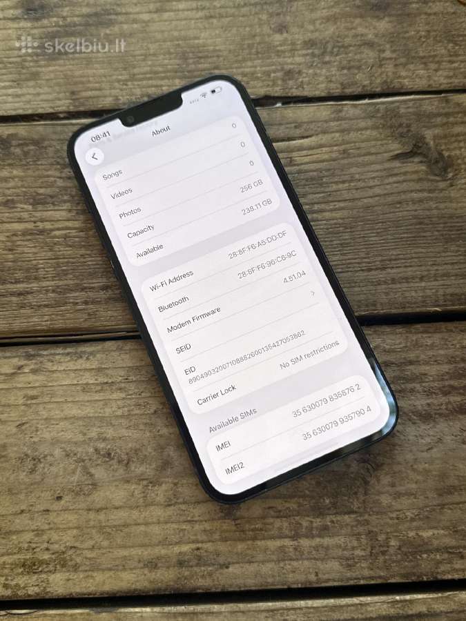 Apple iPhone 14 Plus 256gb Black - nuotraukos Nr. 8