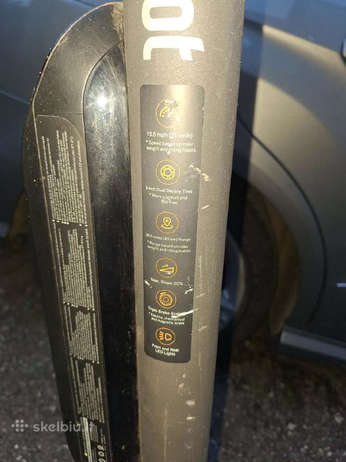 Naudotas paspirtukas Segway - nuotraukos Nr. 8