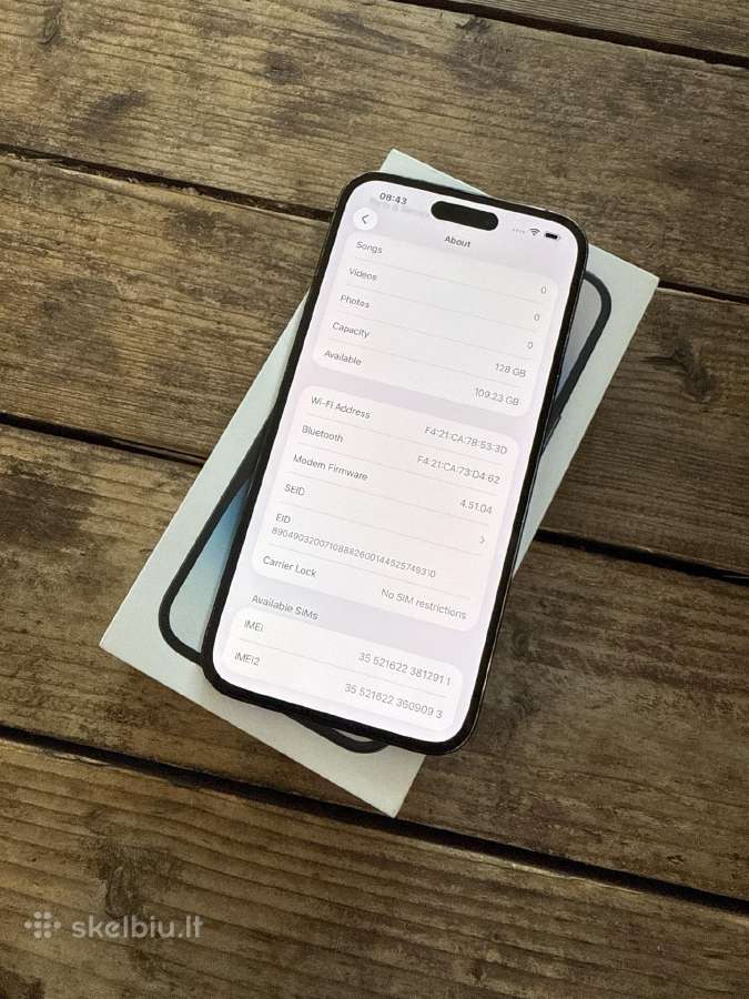 Apple iPhone 14 Pro Max 128gb Space Black - nuotraukos Nr. 8