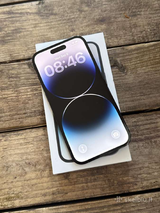 Apple iPhone 14 Pro 128gb Space Black - nuotraukos Nr. 3