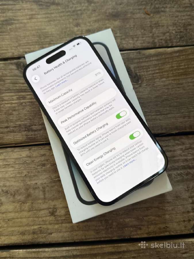 Apple iPhone 14 Pro 128gb Space Black - nuotraukos Nr. 7
