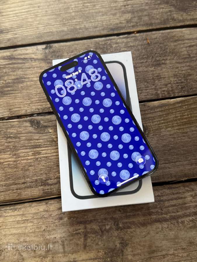 Apple iPhone 14 Pro 256gb Space Black - nuotraukos Nr. 3