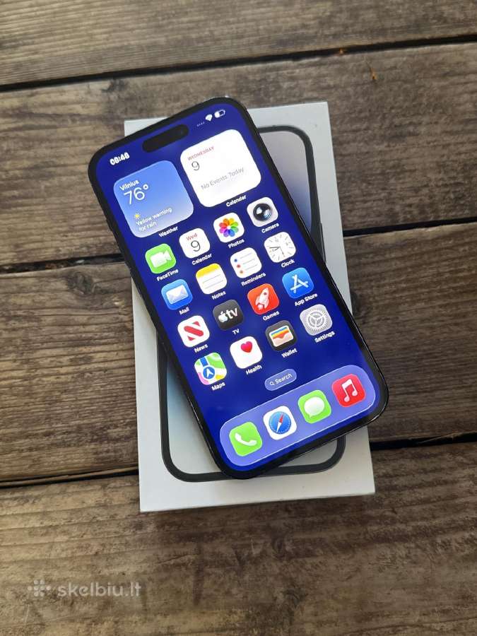 Apple iPhone 14 Pro 256gb Space Black - nuotraukos Nr. 4