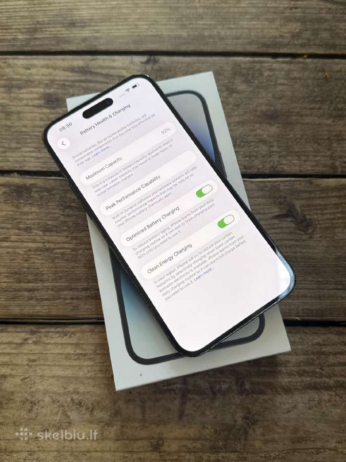 Apple iPhone 14 Pro Max 128gb Space Black - nuotraukos Nr. 7
