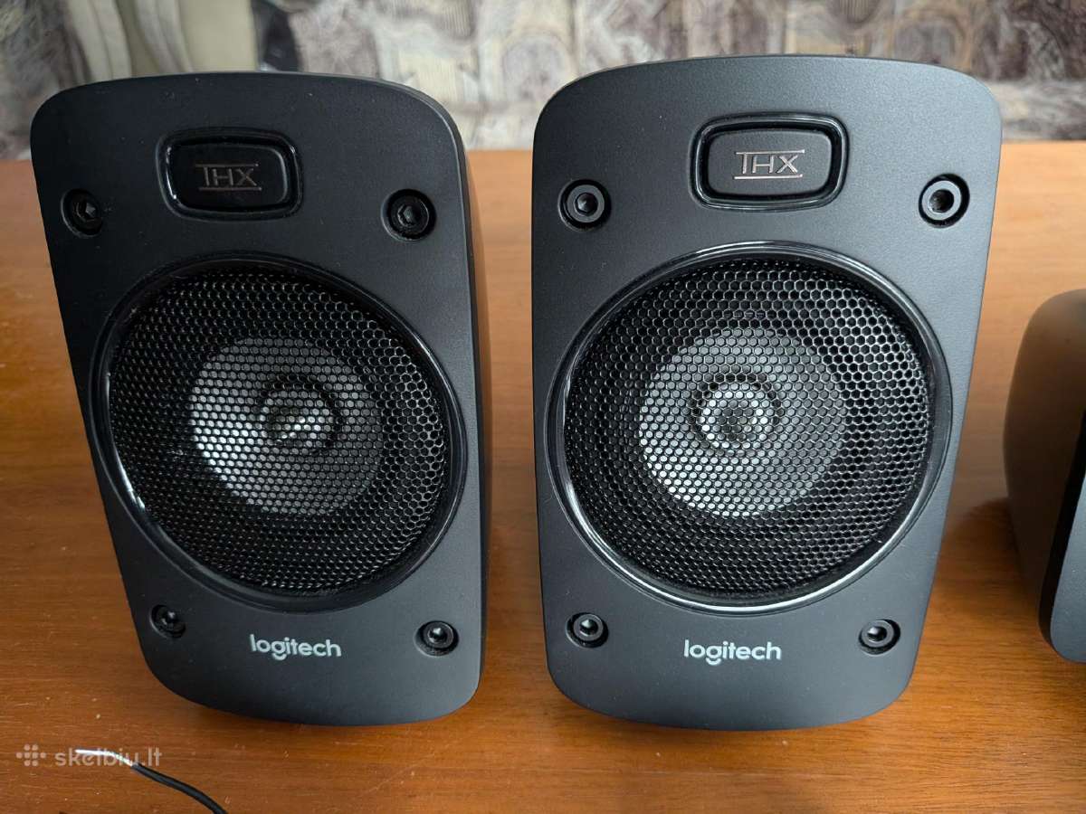 Garso kolonėles Logitech Z906 - nuotraukos Nr. 5