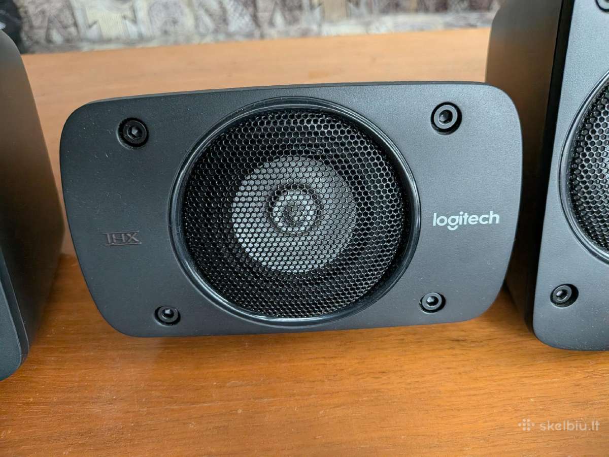 Garso kolonėles Logitech Z906 - nuotraukos Nr. 6