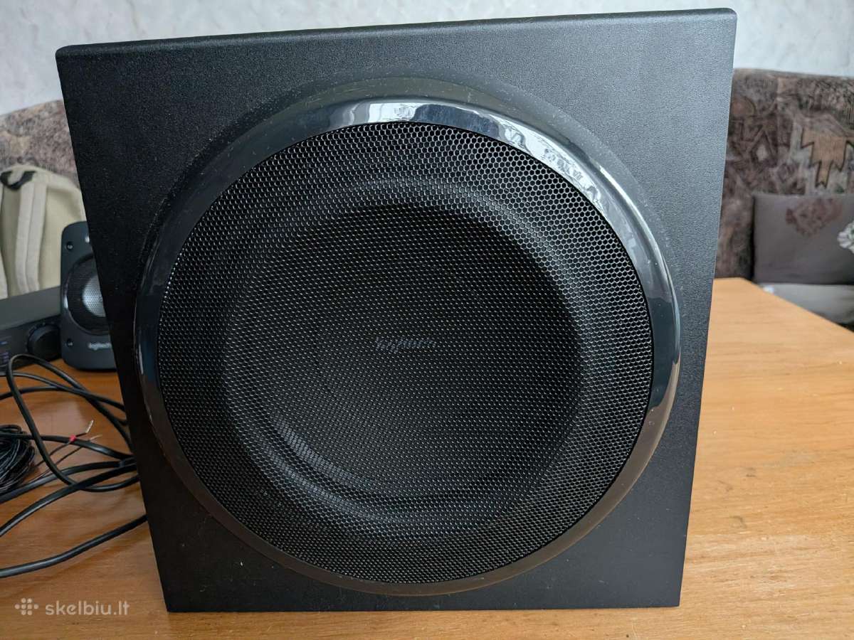 Garso kolonėles Logitech Z906 - nuotraukos Nr. 7