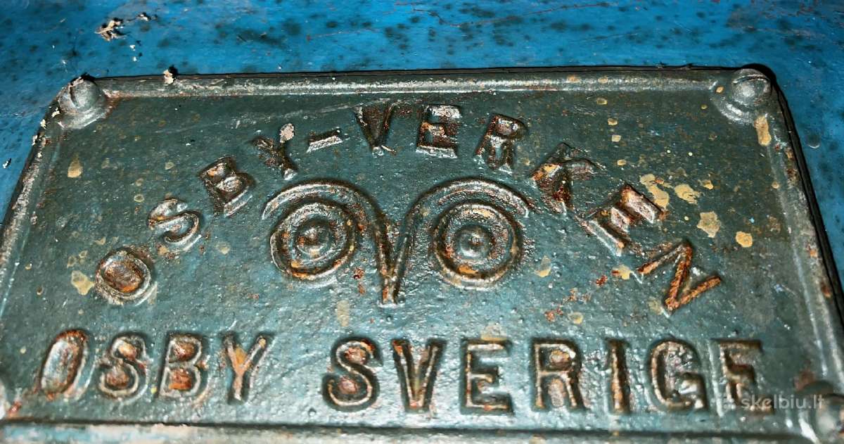 Osby-verken medžio tekinimo staklės su kopijavimo - nuotraukos Nr. 2