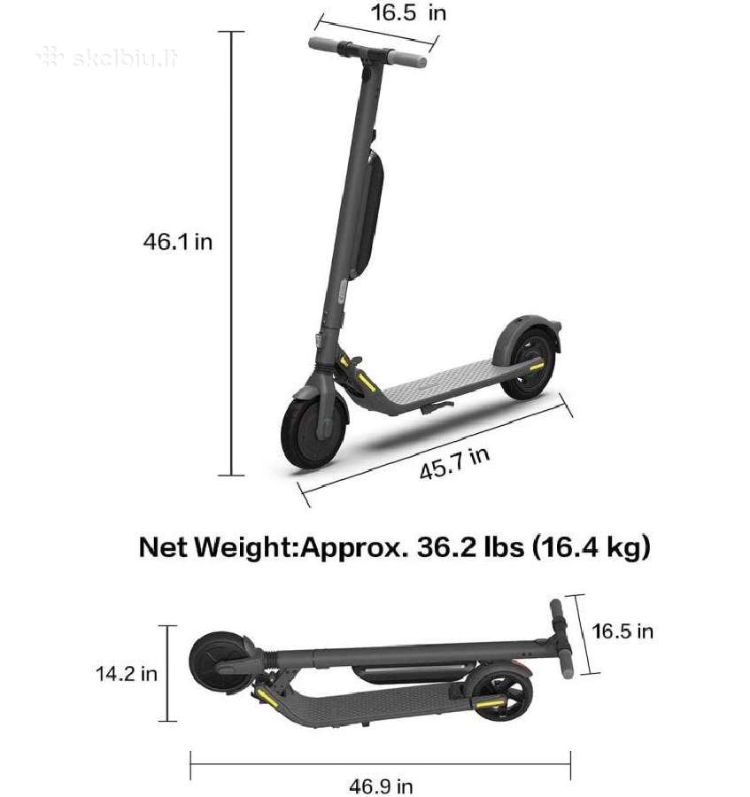 Naudotas paspirtukas Segway - nuotraukos Nr. 9