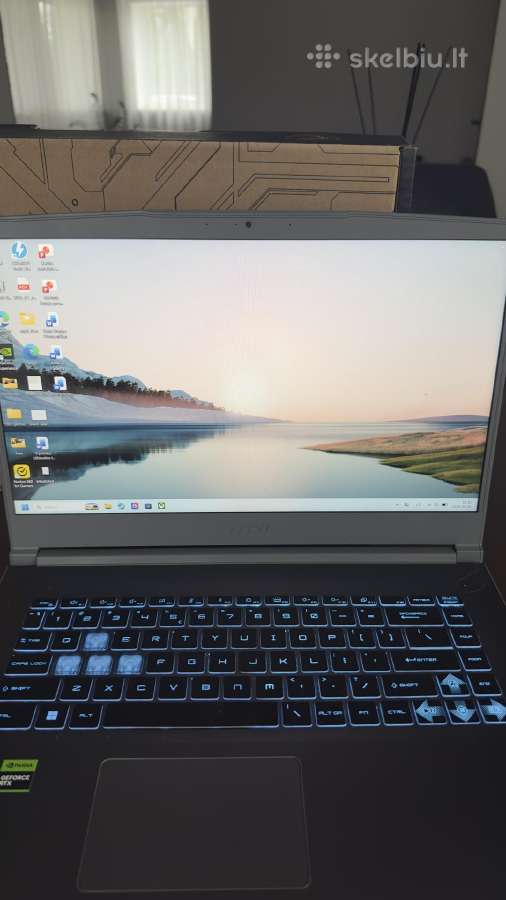 Msi Thin 15 B12uc nešiojamas kompiuteris - nuotraukos Nr. 3