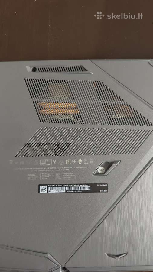 Msi Thin 15 B12uc nešiojamas kompiuteris - nuotraukos Nr. 4