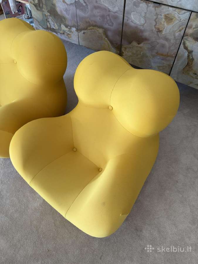 Išskirtinis B&b Italia „Serie Up“ fotelis - nuotraukos Nr. 2