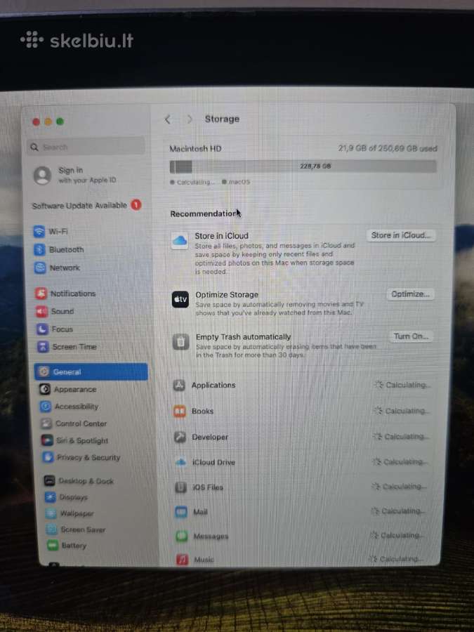 MacBook 2019 256 - nuotraukos Nr. 4