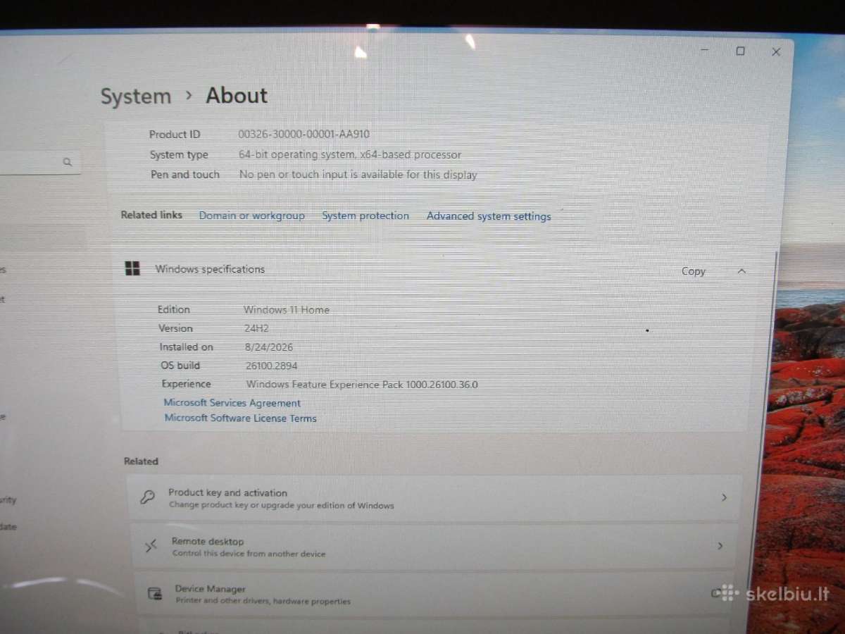 Dell Vostro 3681 10 Karta - nuotraukos Nr. 9