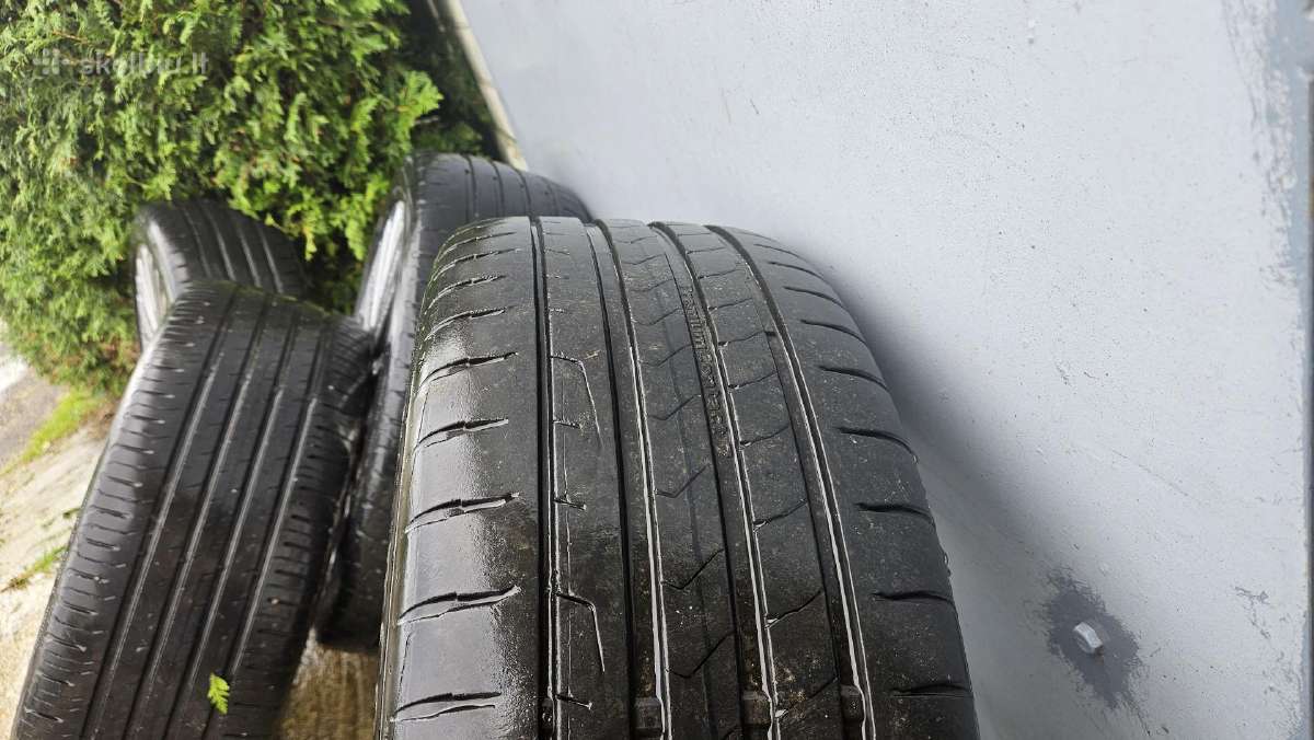 VW R18 ratai su vasarinėmis padangomis - nuotraukos Nr. 5
