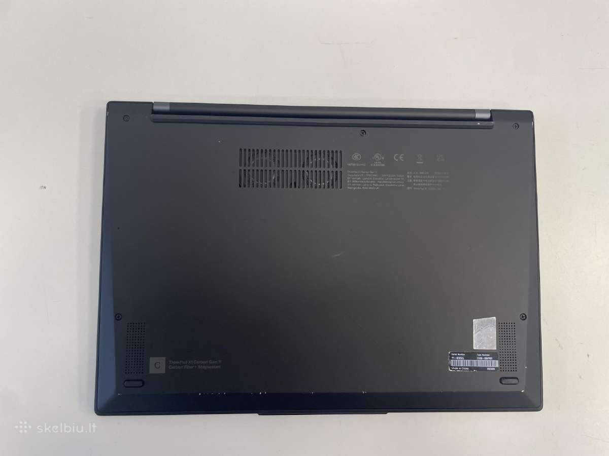 Lenovo Thinkpad X1 Carbon Gen 11 i5-1335u 16 256 - nuotraukos Nr. 6