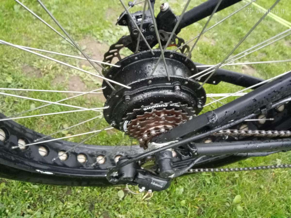 Aliumininus Elektrinis dviratis Fatbike - nuotraukos Nr. 7