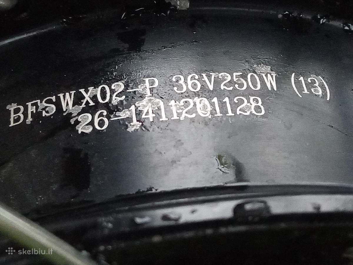 Aliumininus Elektrinis dviratis Fatbike - nuotraukos Nr. 10