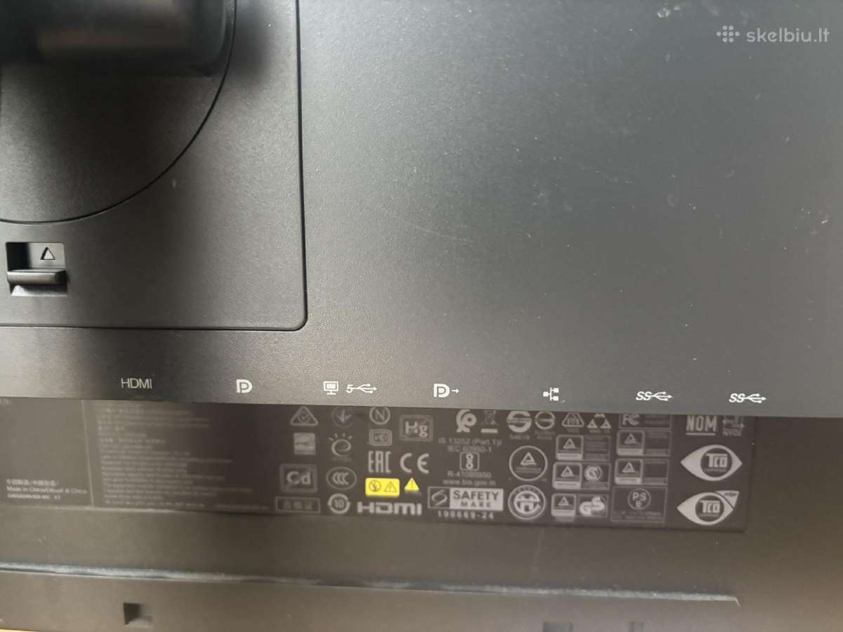 Lenovo Thinkvision P24h-20 23.8", Ips, Qhd - nuotraukos Nr. 2