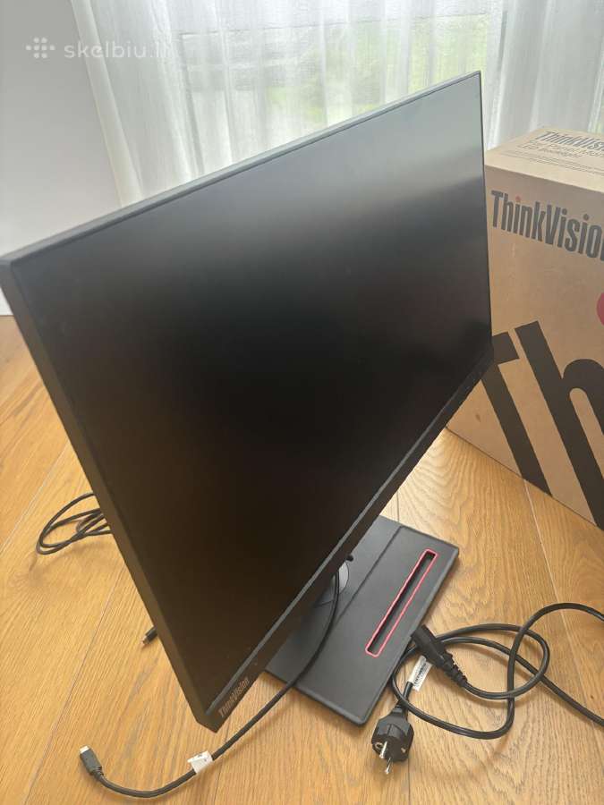 Lenovo Thinkvision P24h-20 23.8", Ips, Qhd - nuotraukos Nr. 3