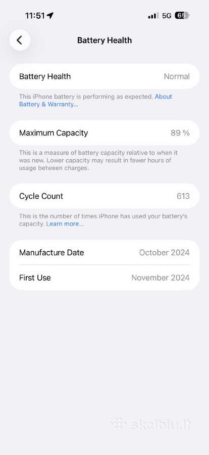 iPhone 16 pro max - nuotraukos Nr. 5