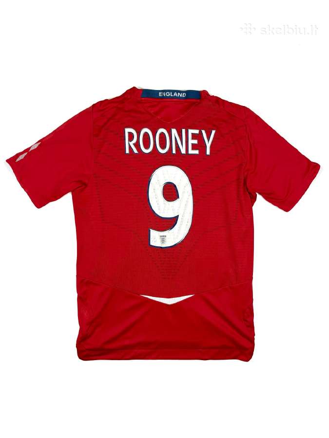 2008–10 England Away Shirt Rooney #9 - nuotraukos Nr. 5