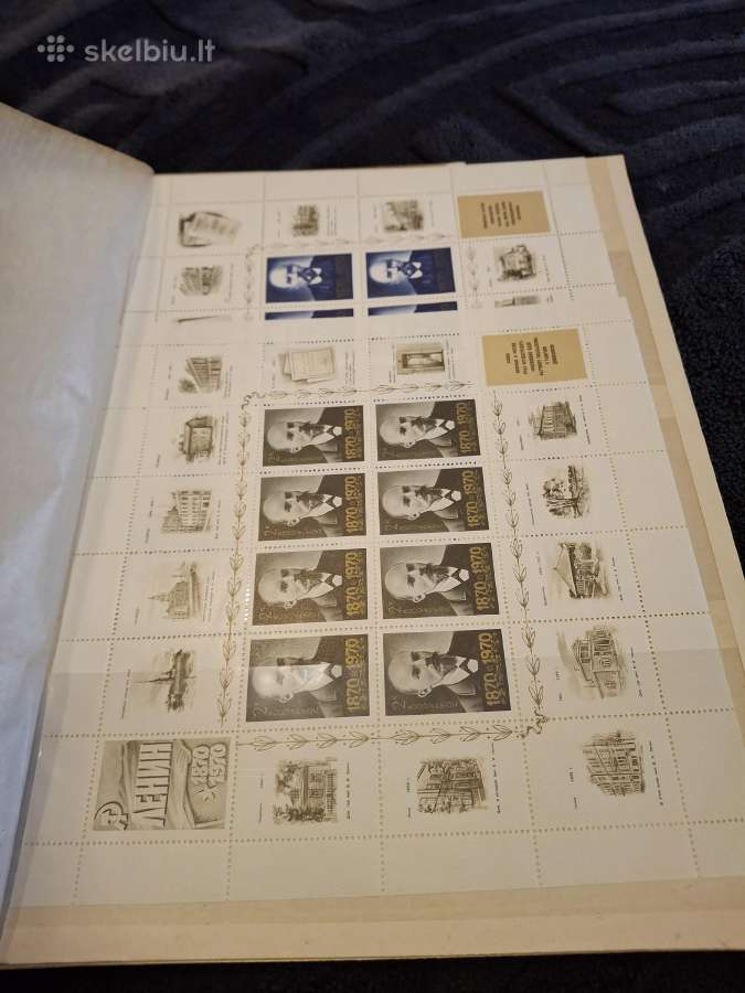 Pašto ženklai sovietiniai 1970-1980 - nuotraukos Nr. 12