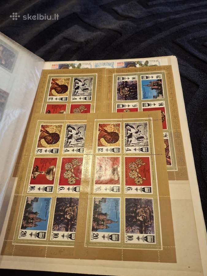 Pašto ženklai sovietiniai 1970-1980 - nuotraukos Nr. 24