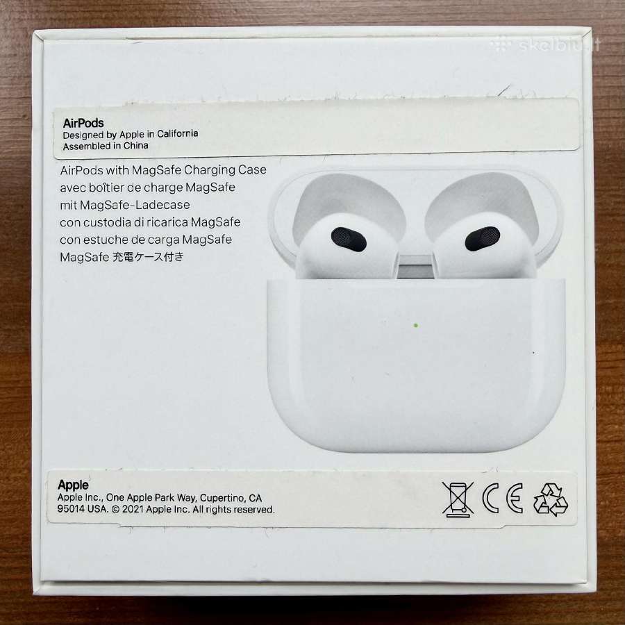 Originalios Apple Airpods 3 ausinės - nuotraukos Nr. 2