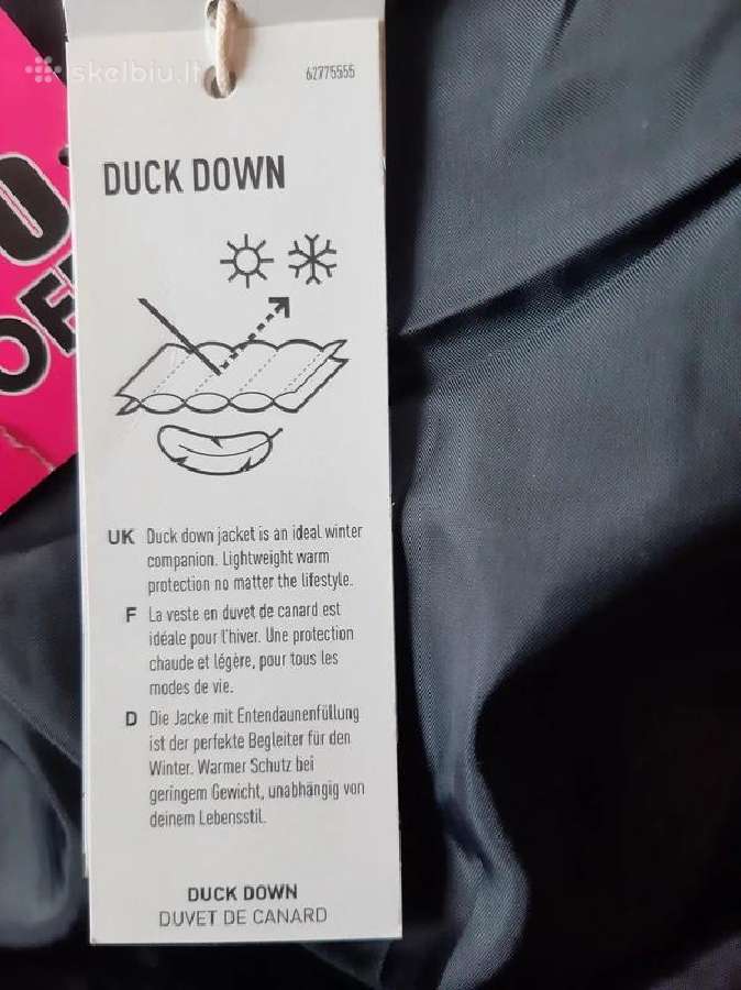 Originalus Adidas pukinis paltas - nuotraukos Nr. 4
