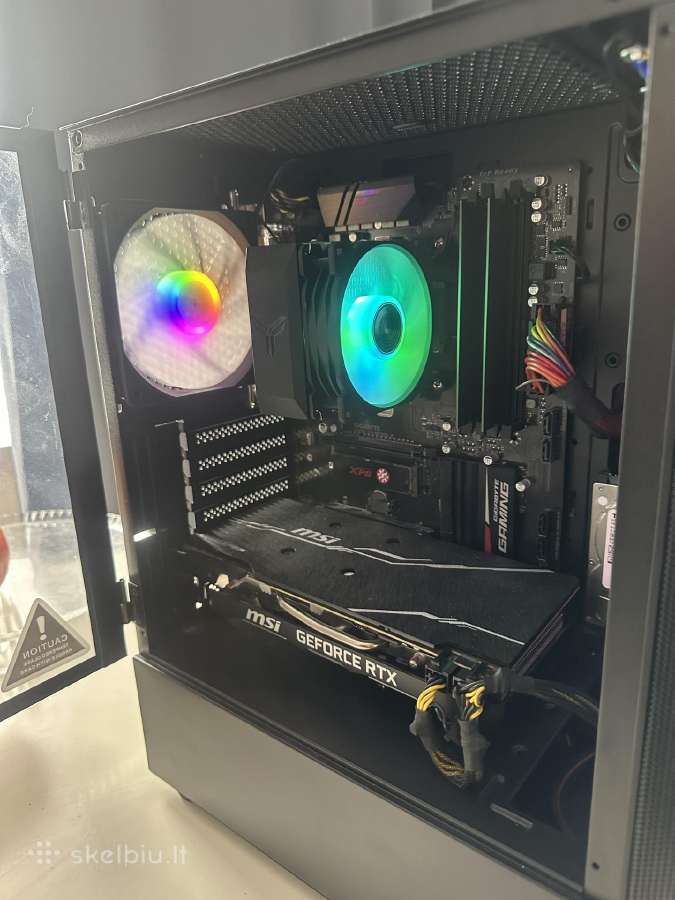 Gaming Pc Ryzen 5 5600g Rtx 2070 Super 8gb - nuotraukos Nr. 3