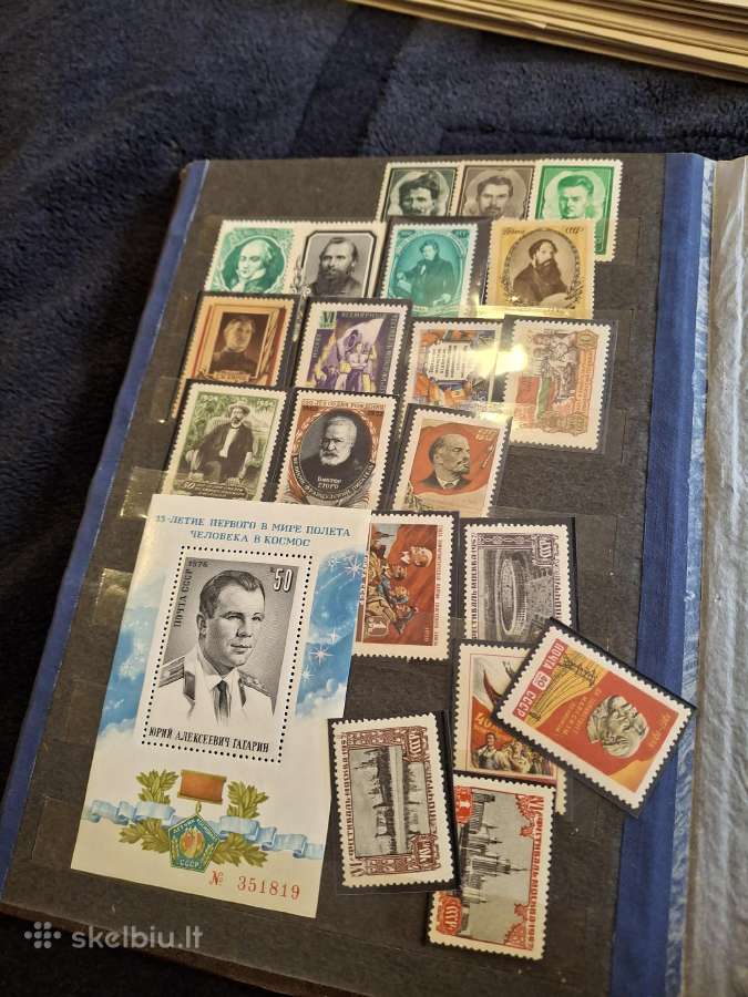 Pašto ženklai sovietiniai 1920-1950 - nuotraukos Nr. 8