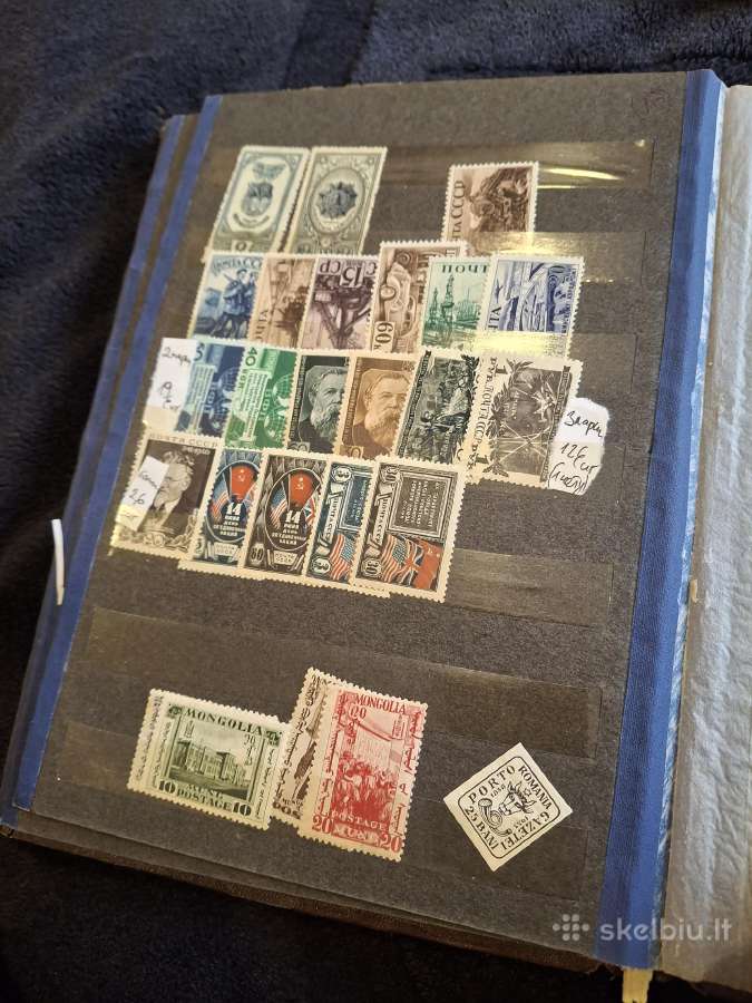Pašto ženklai sovietiniai 1920-1950 - nuotraukos Nr. 10