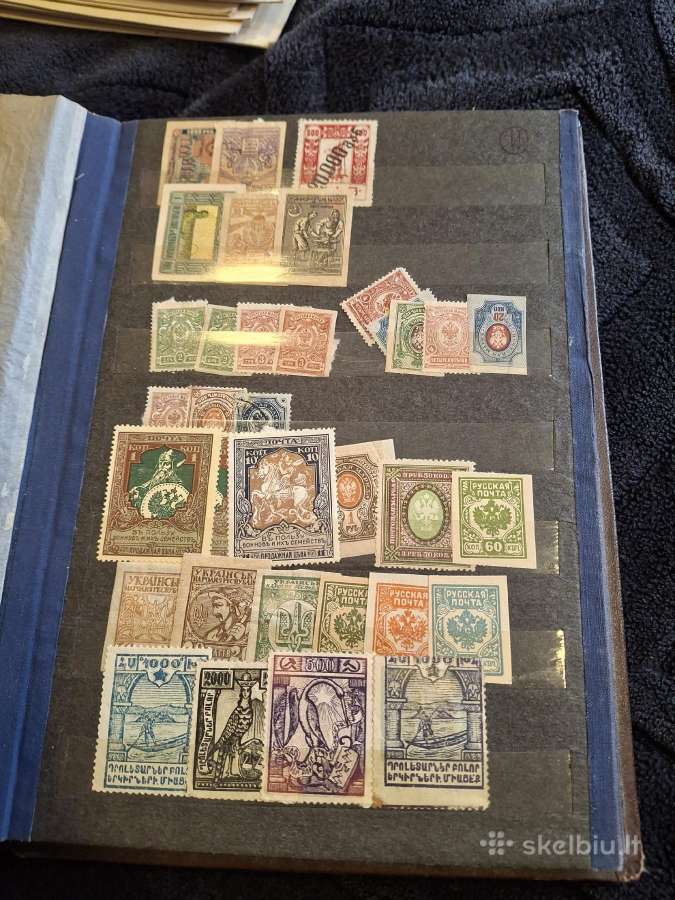 Pašto ženklai sovietiniai 1920-1950 - nuotraukos Nr. 11