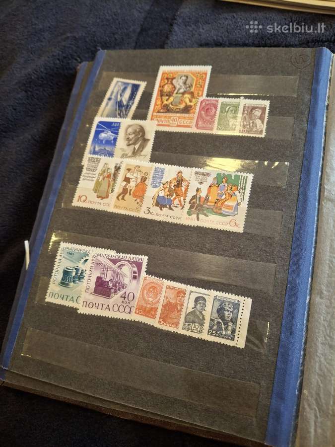 Pašto ženklai sovietiniai 1920-1950 - nuotraukos Nr. 12