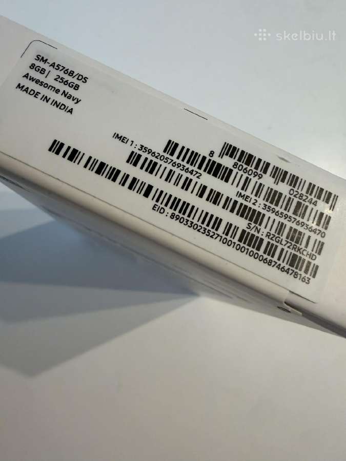 Samsung a57 5G 128gb black naujas - nuotraukos Nr. 3