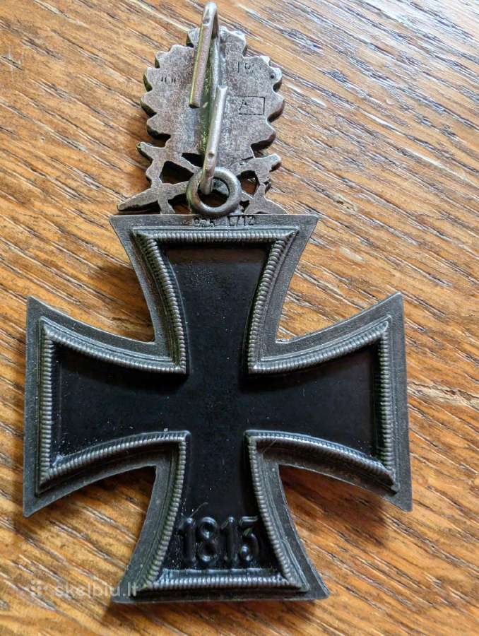 Vokiškas II pasaulinio karo geležinis kryžius - nuotraukos Nr. 2
