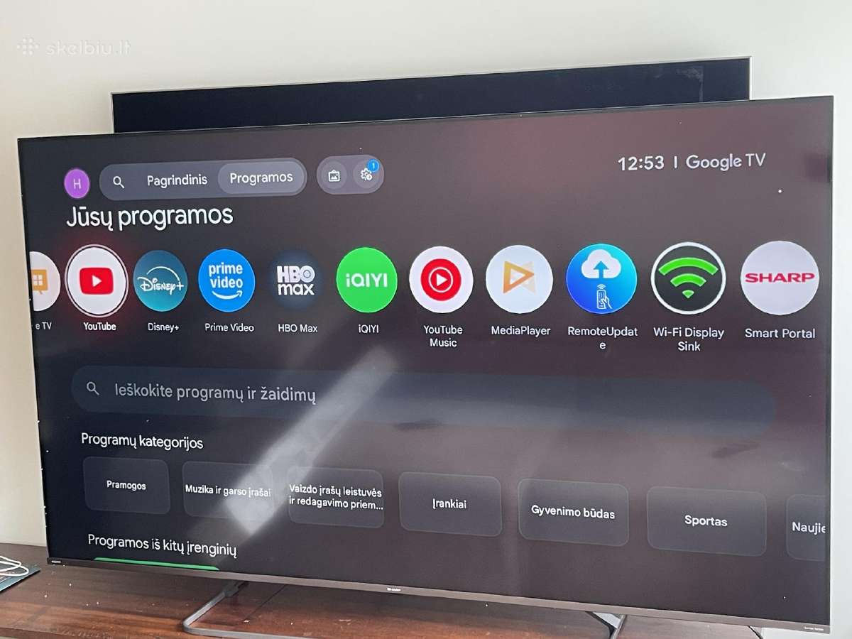 165cm 4k Uhd Qled smart Sharp 65jp7265e - nuotraukos Nr. 12