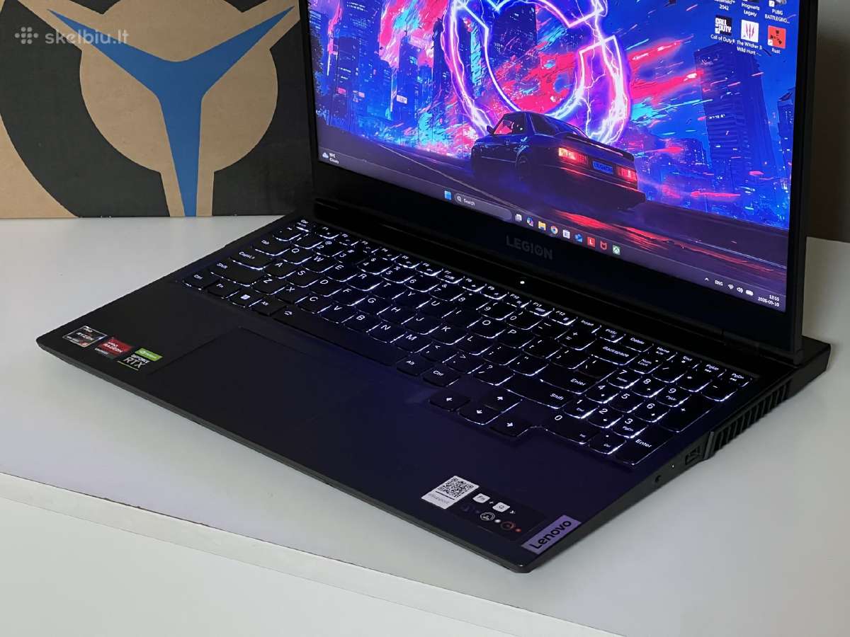 Parduodamas Legion 5 su Rtx 3060, 2k 165hz, 1tb. - nuotraukos Nr. 4
