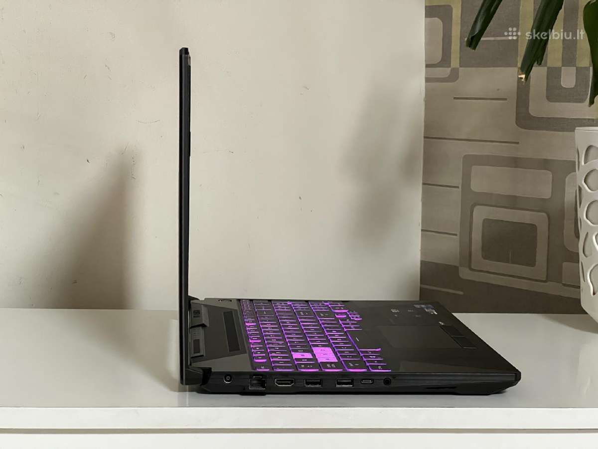 Parduodamas Asus Tuf su Rtx 3050, I5-11k, 144hz. - nuotraukos Nr. 5