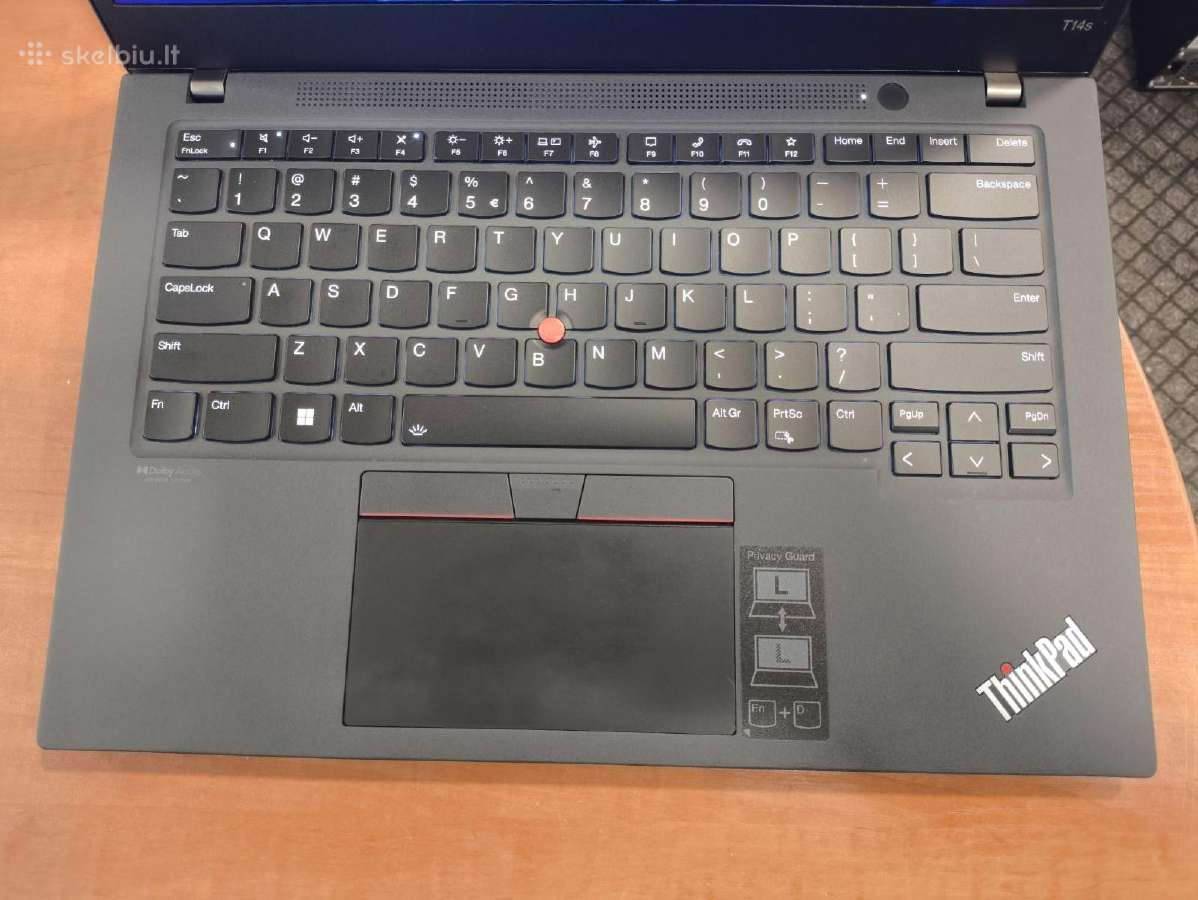 Thinkpad T14s Fhd Ts 500ni i5-1145g7 16gb 512gb 6% - nuotraukos Nr. 2