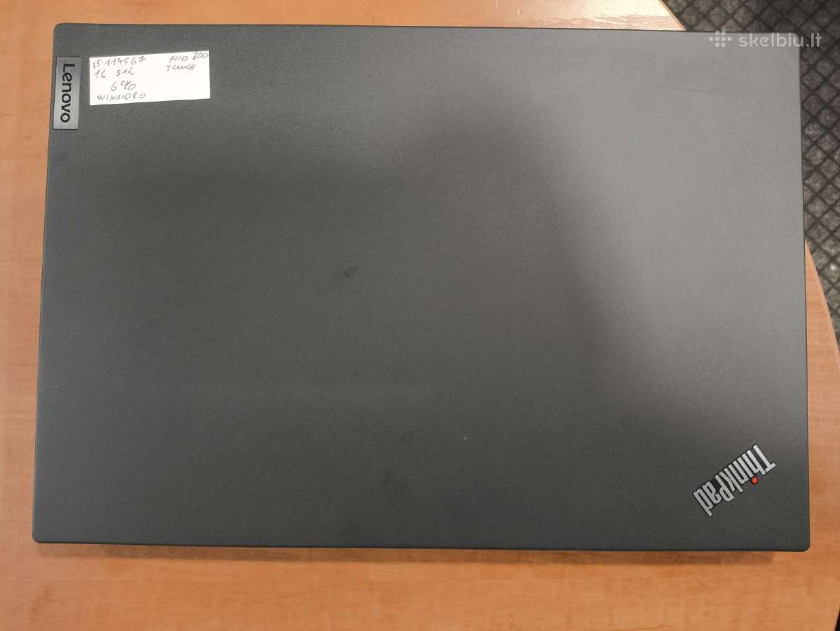 Thinkpad T14s Fhd Ts 500ni i5-1145g7 16gb 512gb 6% - nuotraukos Nr. 3