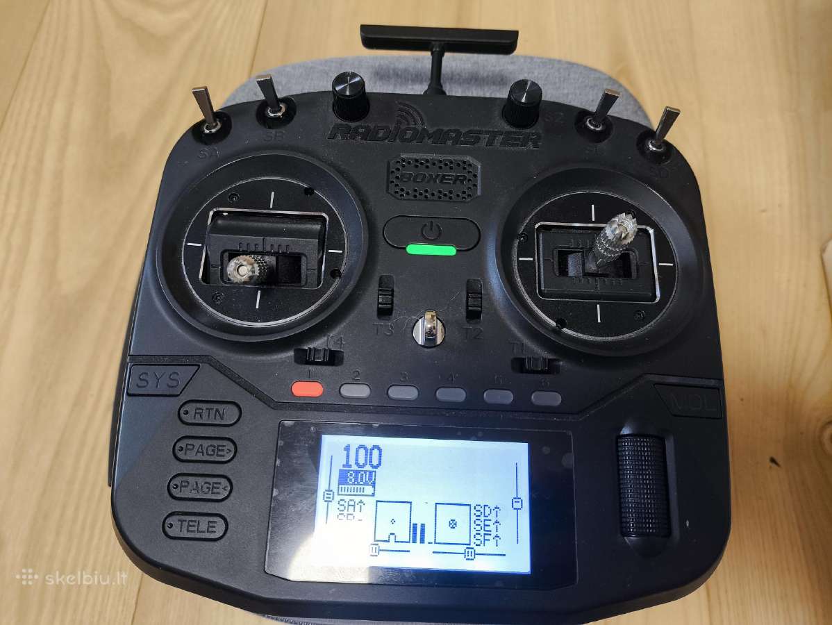 Pilnas 7 colių fpv drono komplektas - nuotraukos Nr. 2