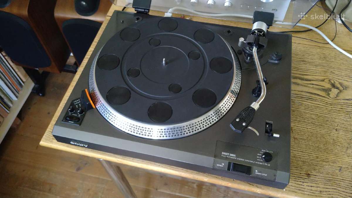Plokštelių grotuvas Pioneer, Technics, Sony - nuotraukos Nr. 5