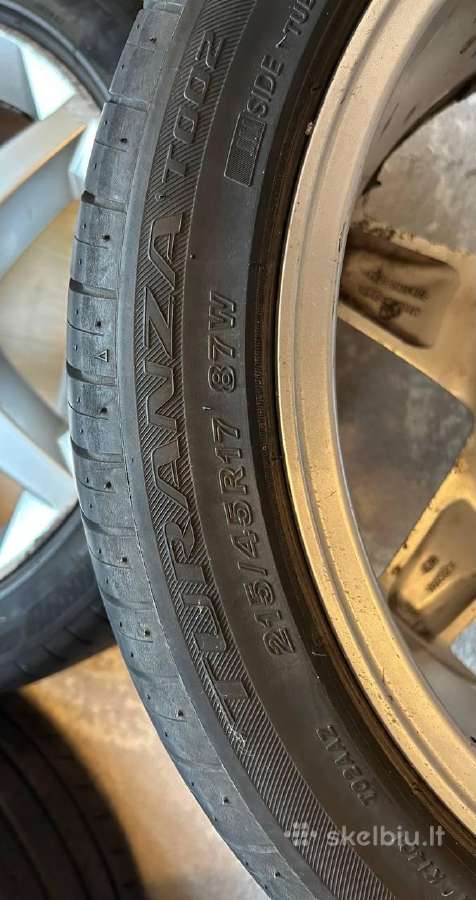 Opel R17 Ronal диски + Bridgestone, 4шт, 140€ - nuotraukos Nr. 2