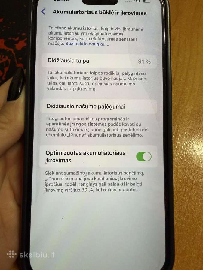 Parduodamas iPhone 14 Pro Max 256gb - nuotraukos Nr. 7