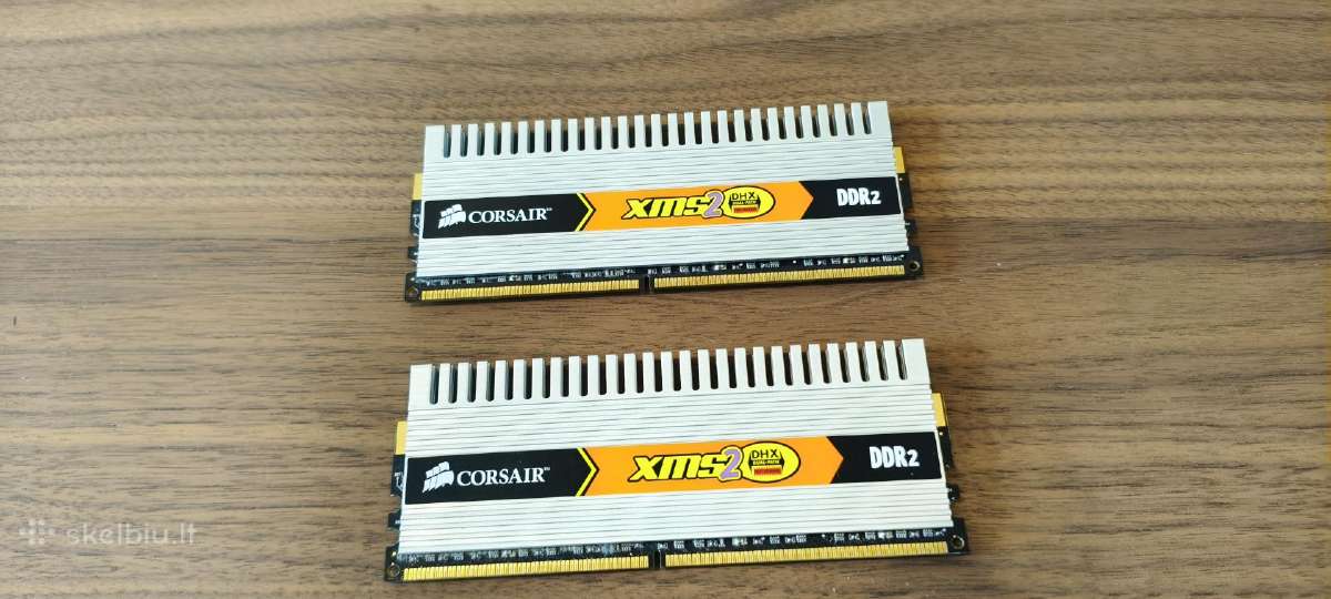 RAM Ddr2 4gb (2*2) - nuotraukos Nr. 2