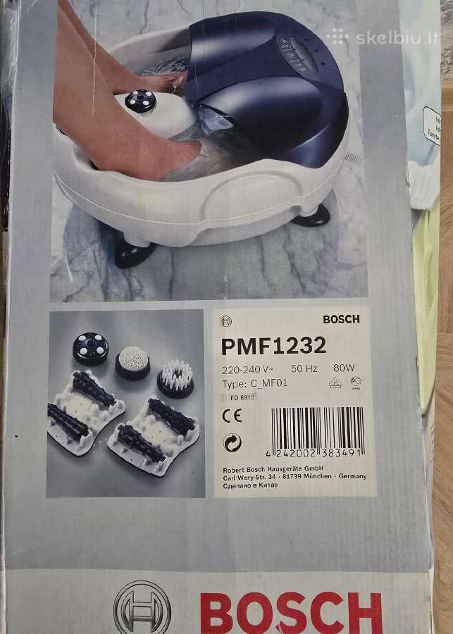 Sūkurinė masažinė vonelė Bosch Pmf 1232 - nuotraukos Nr. 4